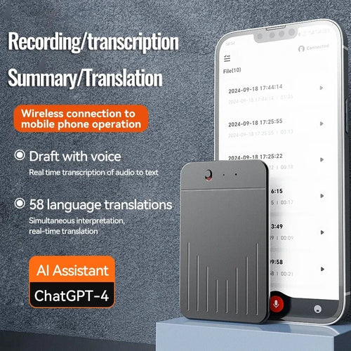 Intelligent AI Voice Recorder