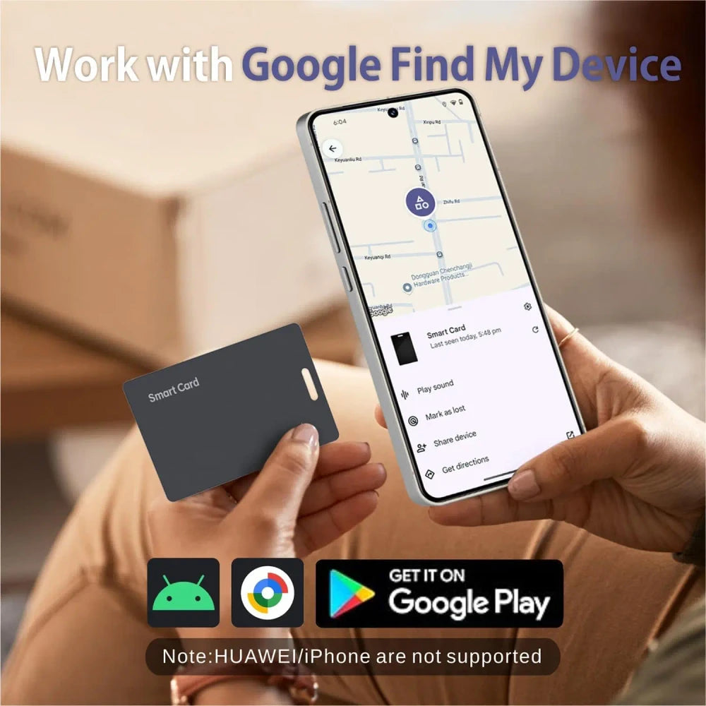 Slim Rechargeable Wallet Tracker