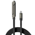 1.45m USB C Phone Chargers Stand Cable 240W Type C Fast Charging Cord For Phones Laptops Hide T Shaped Bracket Support