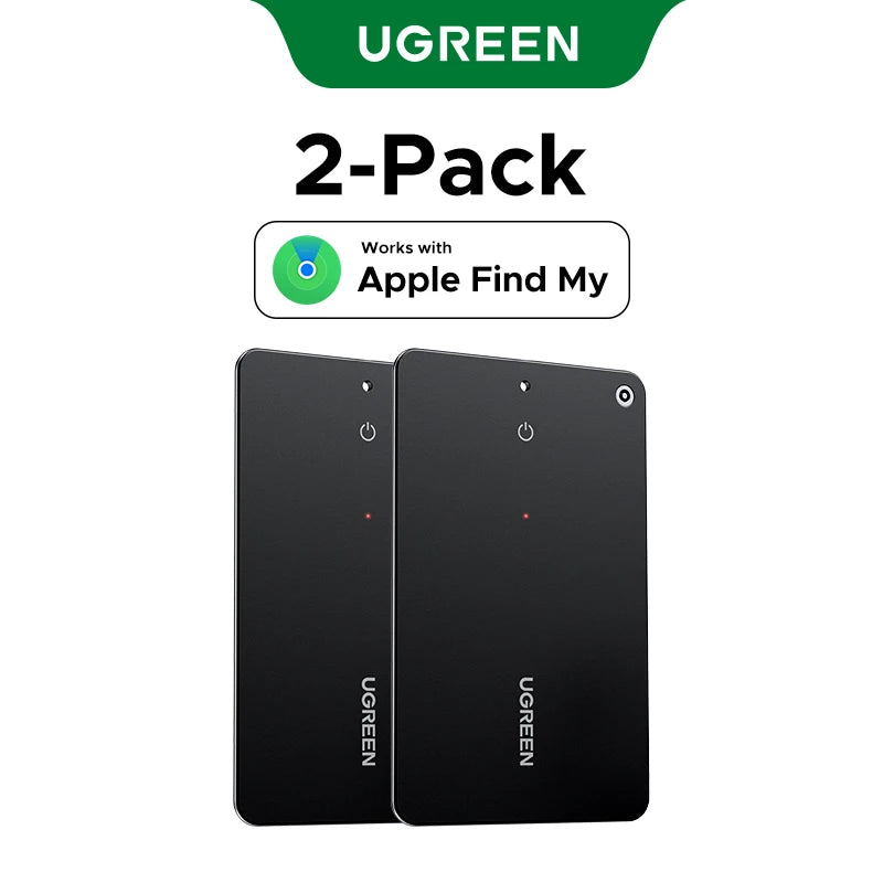 UGREEN Wallet Finder, Smart Bluetooth Tracker Card and Item Locator for Luggage Tags Passports with Apple Find My App (Only iOS)